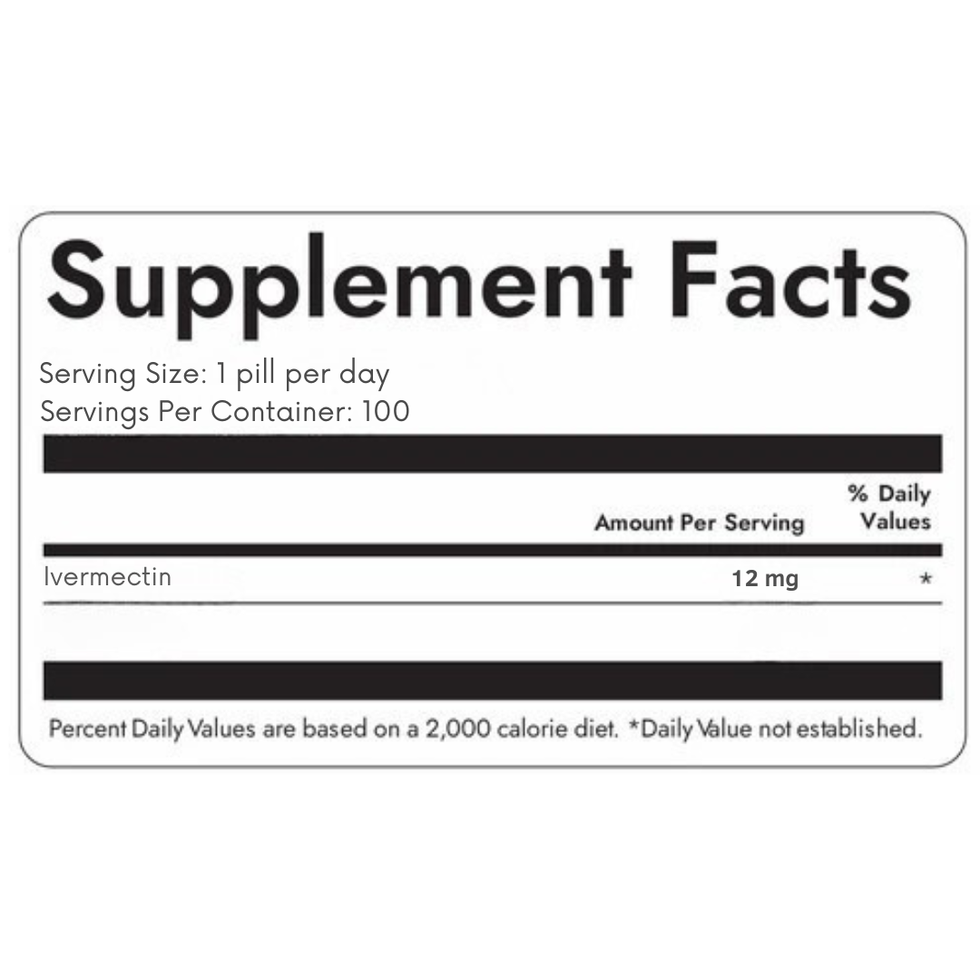 ParaStrike 1 - 12mg IVERMECTIN (100)